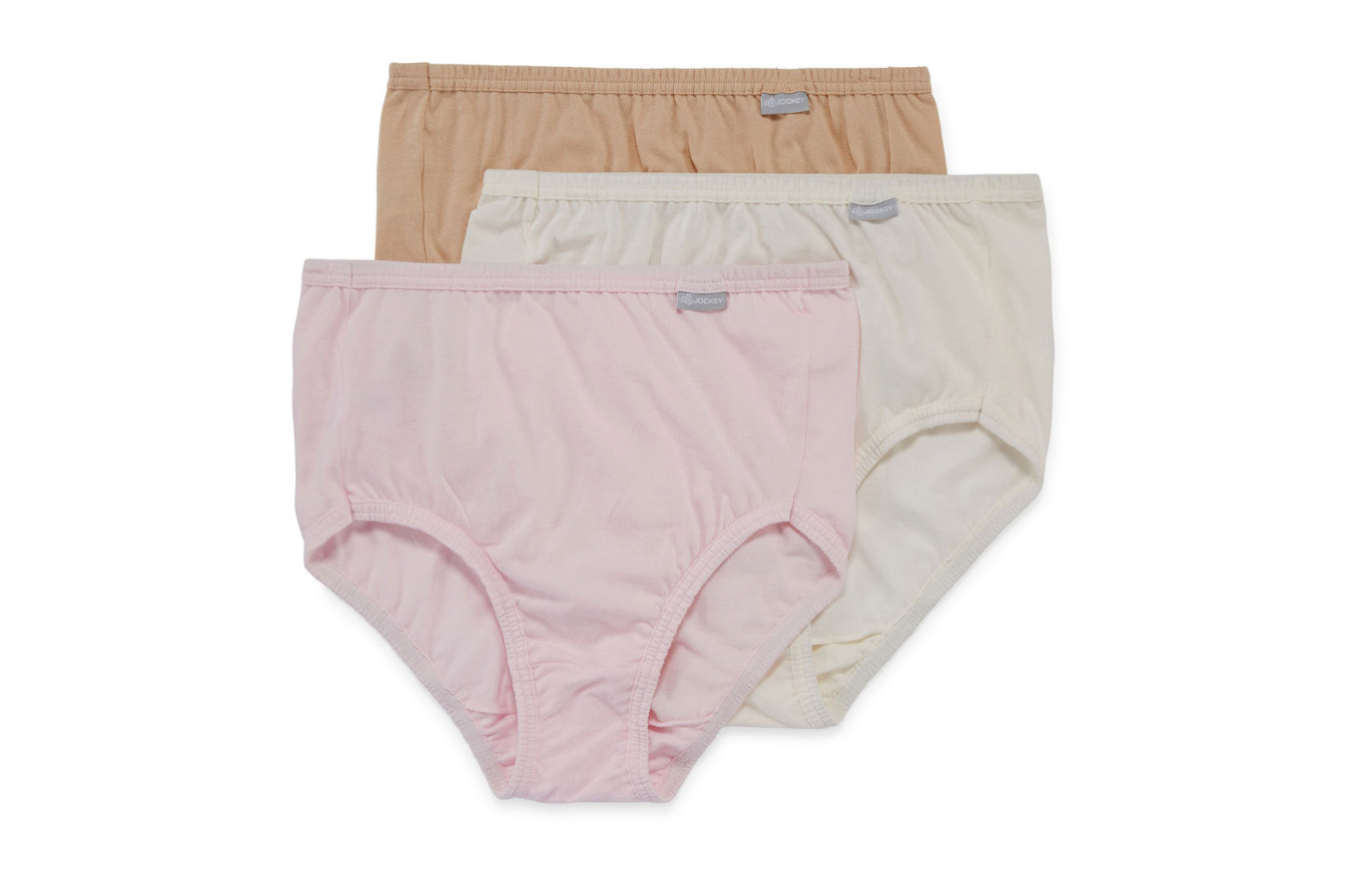 Jockey Elance 3-pk Queen Briefs Women’s Size 6 Multicolor L58078