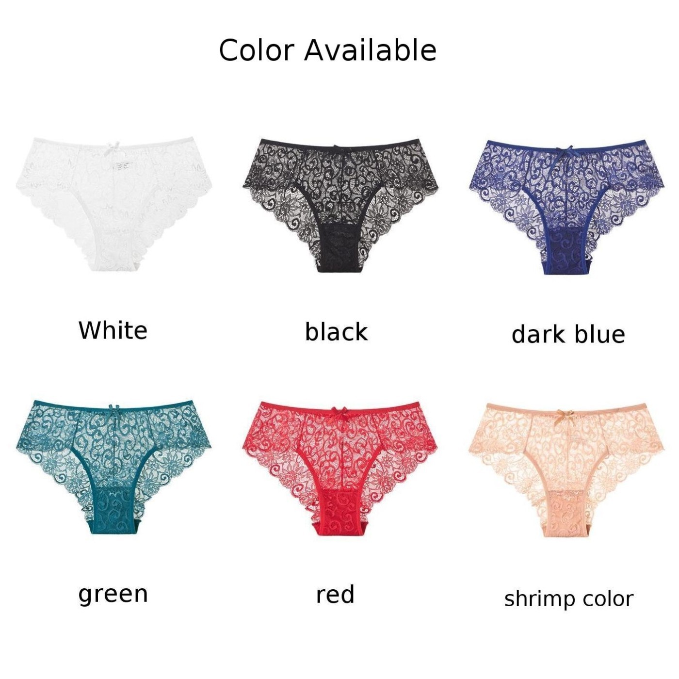 Mid-Rise Underwear Alluring Soft Fabric Nylon Spandex Blend Regular Length