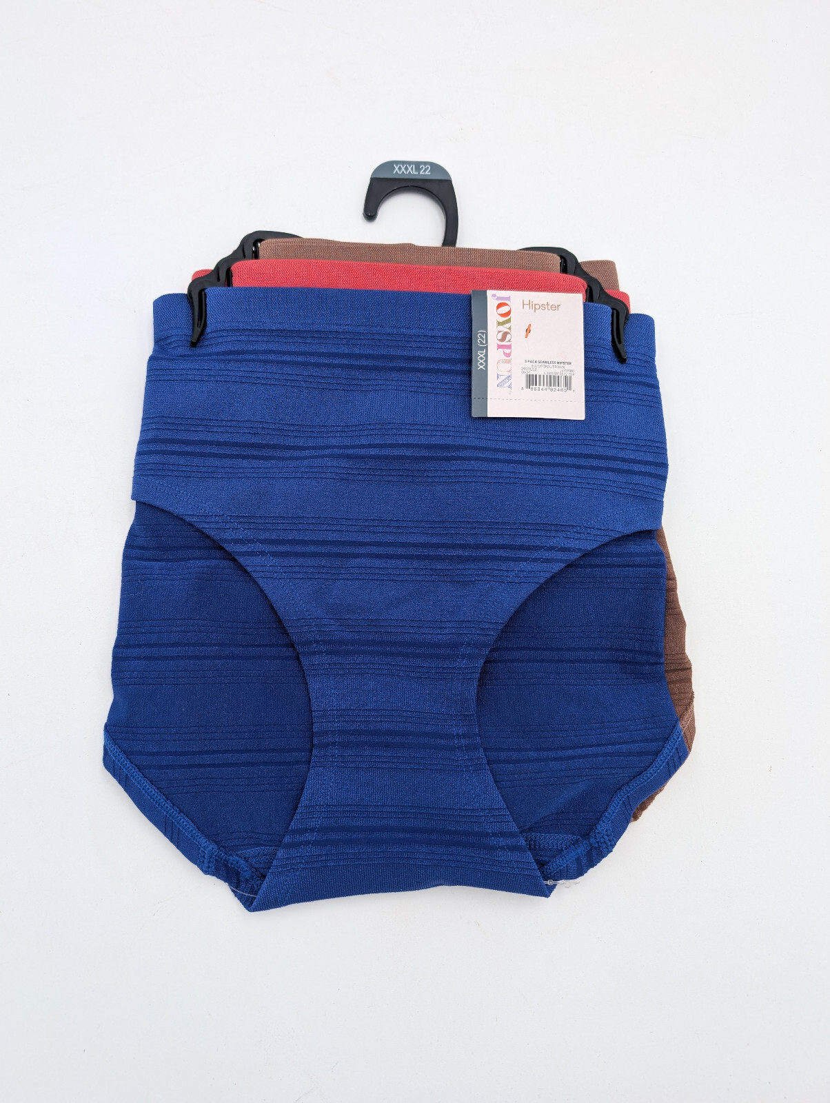 Joyspun Women’s Seamless Hipster Underwear Panties 3-Pack Size XXXL (22) NEW