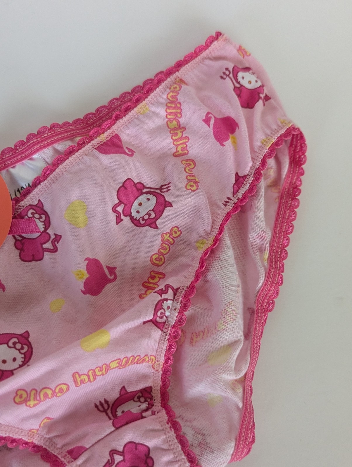 Vintage Y2K Hello Kitty Sanrio Tank Panty Set Devilishly Cute Devil 2005 NWT