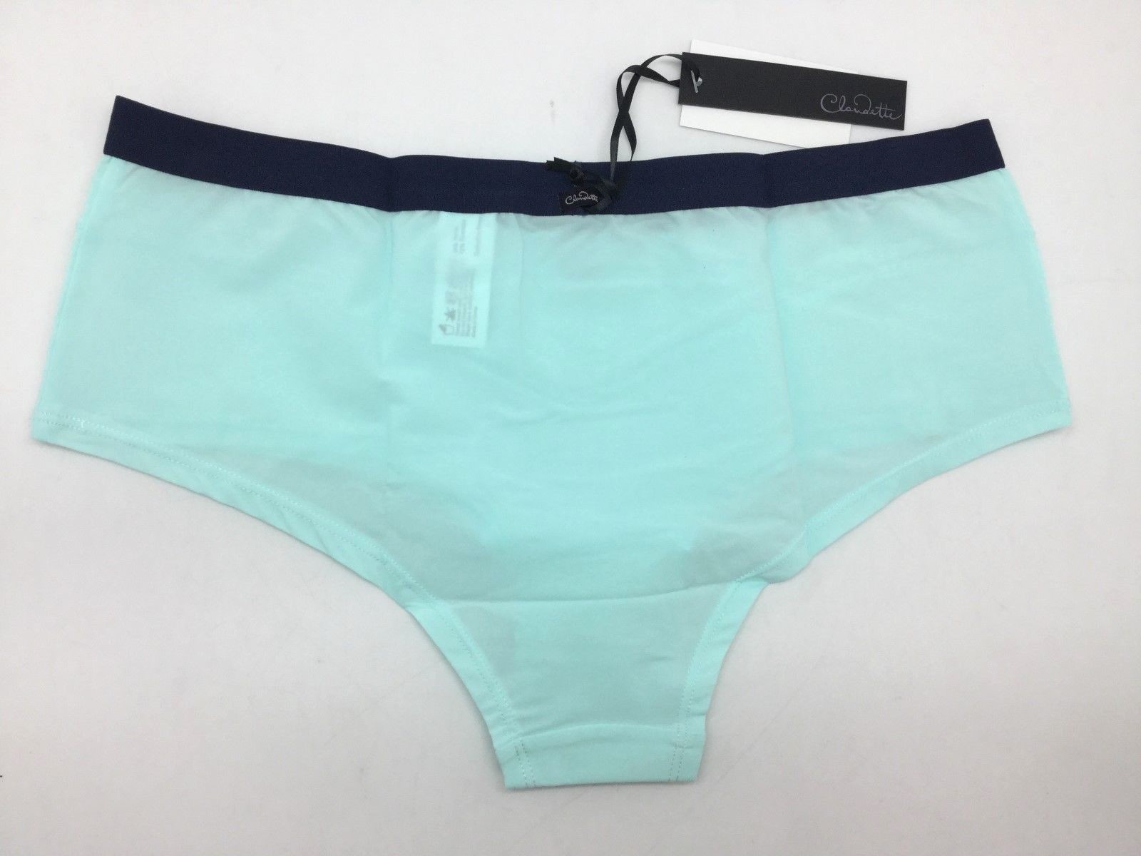 Love Claudette Sophia Boyleg Bikini Panty Briefs Underwear Lingerie Seafoam Navy