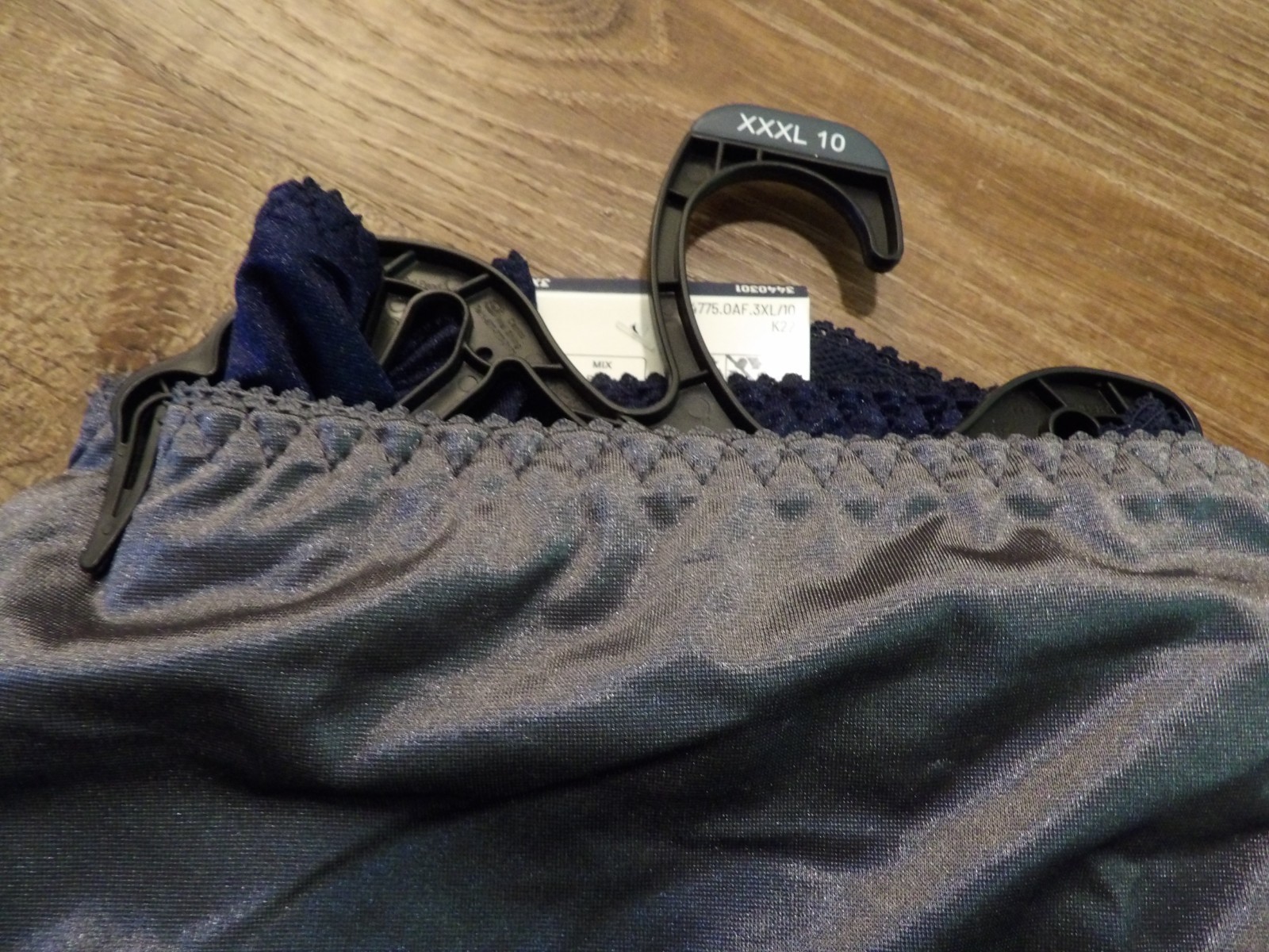 Lot of 6 Vanity Fair 10 3XL Stretch Nylon/Spandex Brief Panties NWT