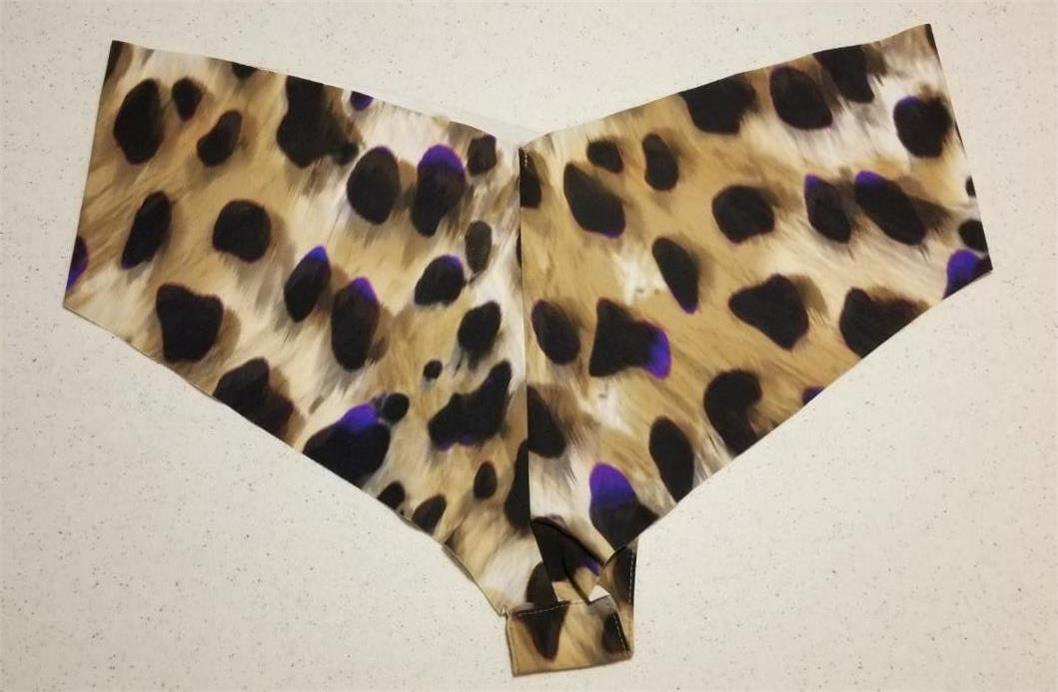 Commando M – L Bikini Panty Leopard Print Brown Black Size 8 – 14 NEW