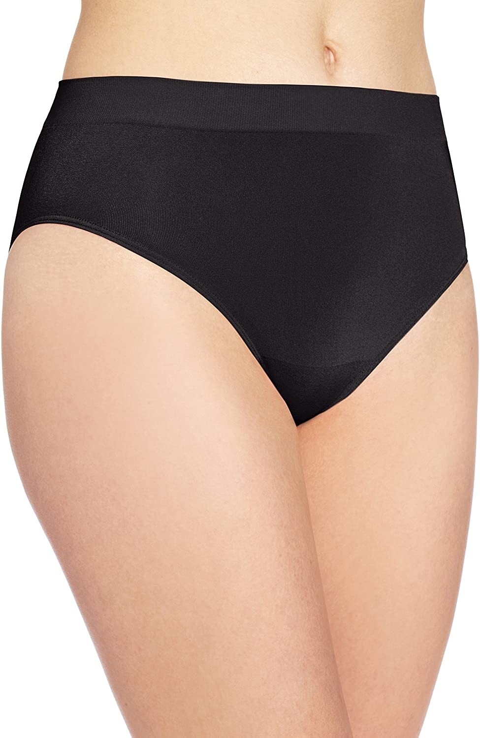 Wacoal Women’s 178698 B-Smooth High-Cut Panty Underwear Black Size S