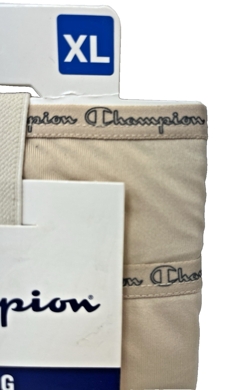 New Champion Sleek Microfiber Thong Panties Women’s Size XL 3-Pack Tan