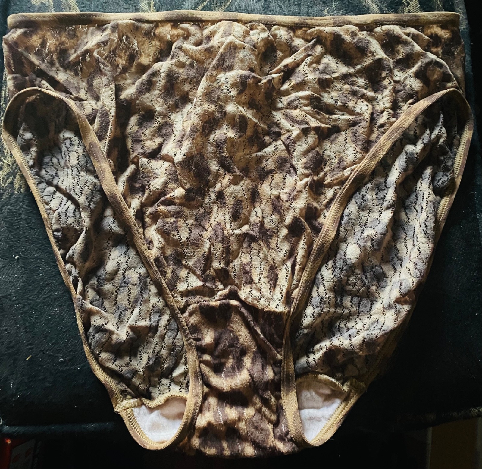 NWOT Vtg Warner’s Animal Skins Leopard Panty #65191 Size 7 WOW