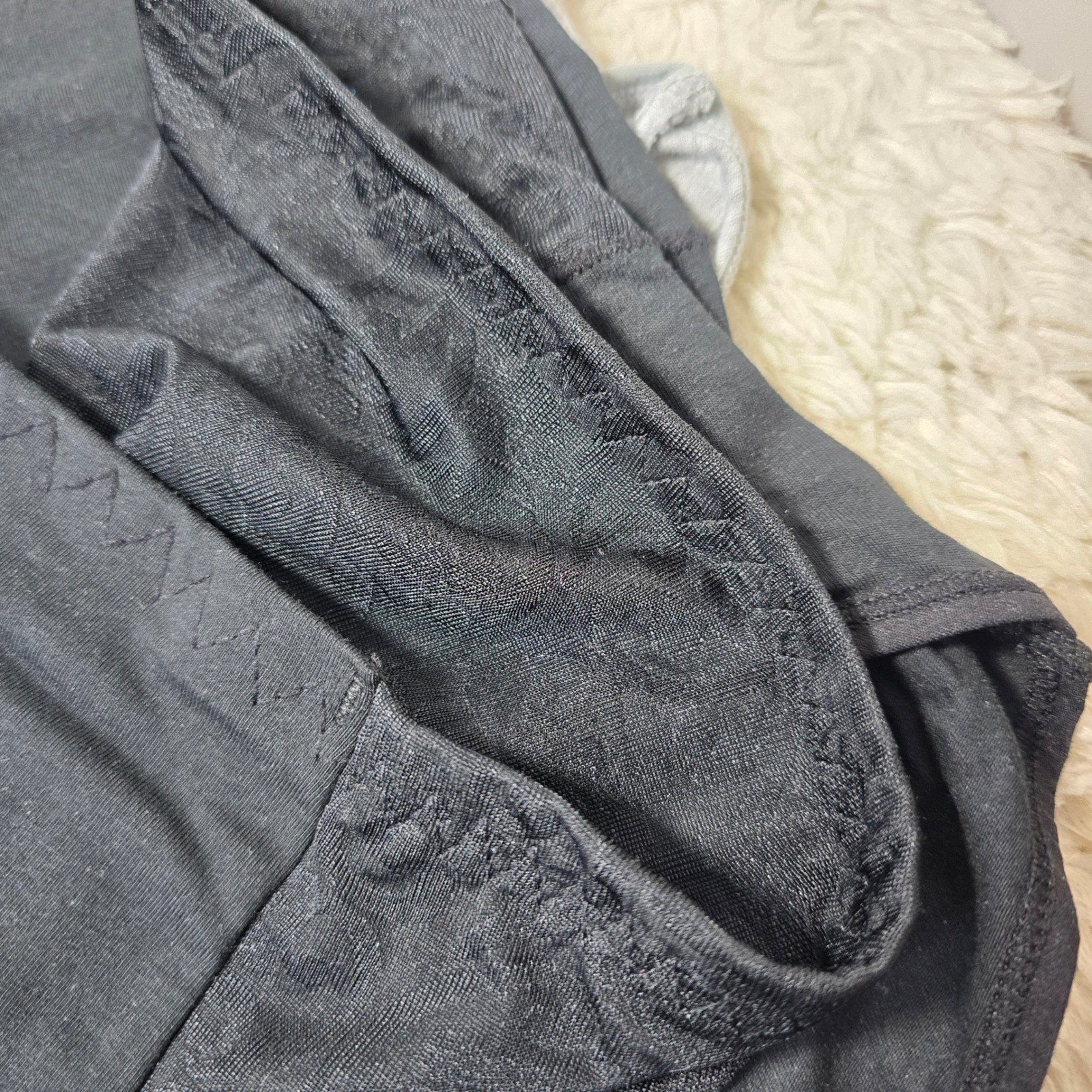 High Waist Briefs 4 Pack Women S Black Gray Orange Damask Cotton Panties Soft
