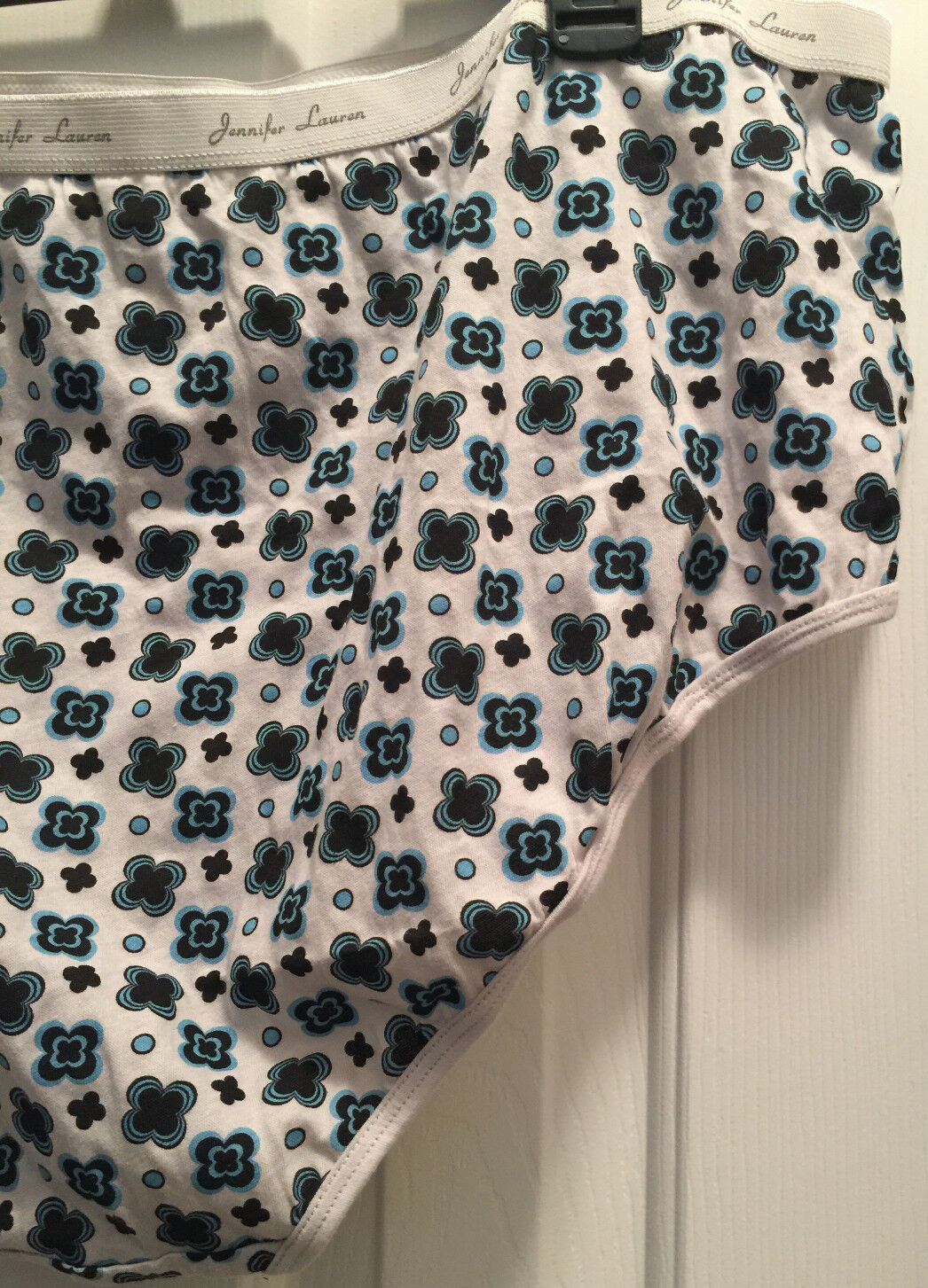 Womens Size 13 Brief Panties 3 Pair Lot Mixed Patterns Cotton Blend Underwear