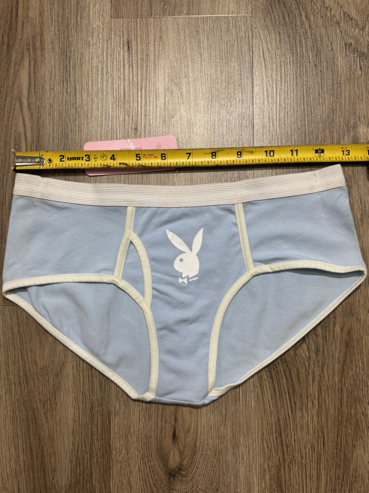 Y2K Vintage Playboy I Love To Make Boys Cry Bunny Head Briefs Underwear Size L