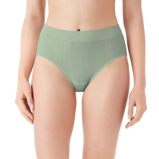 Member’s Mark Women’s 5-Pack Supersoft Cotton Brief Size S Brights