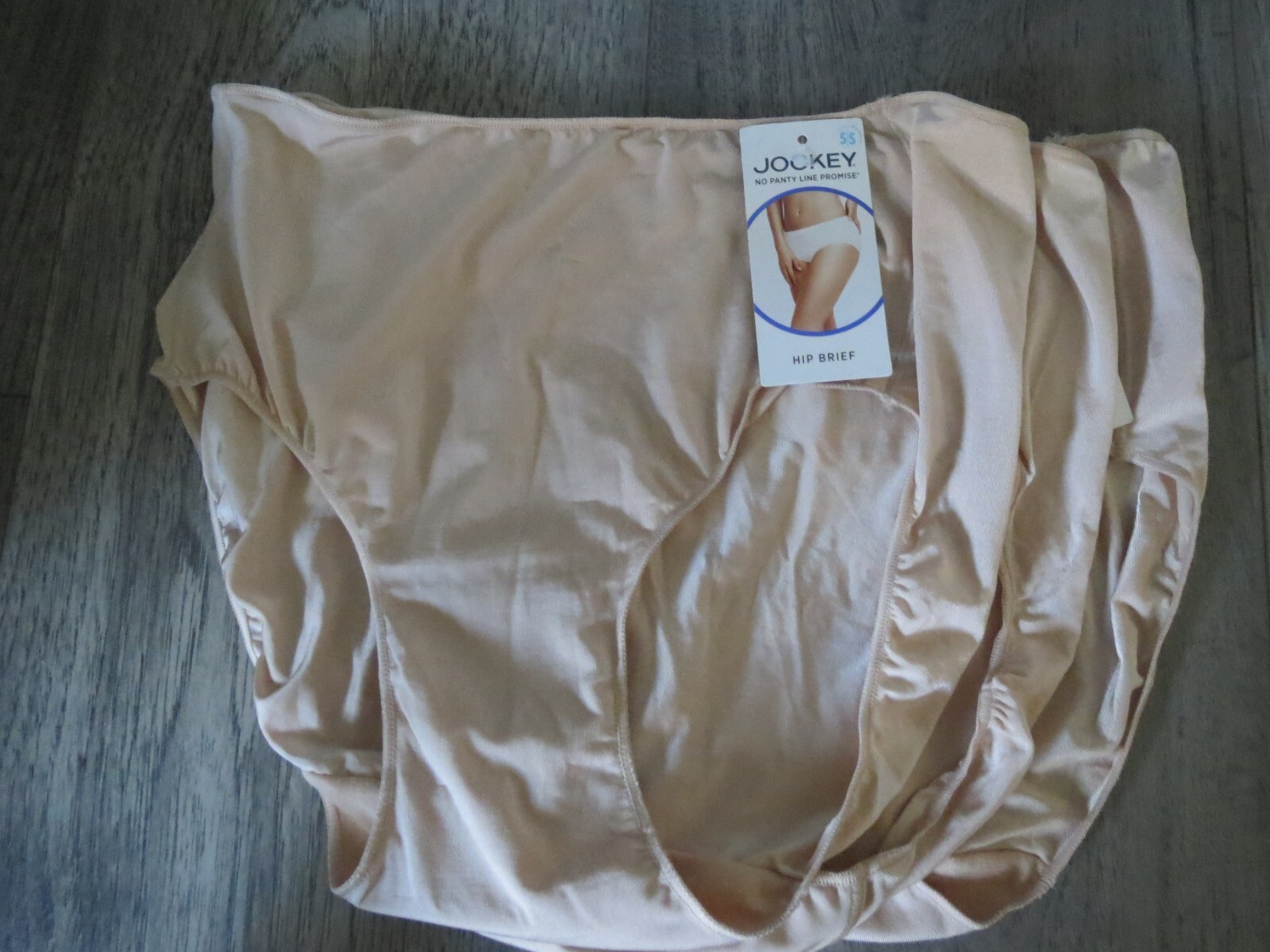 womens jockey lot/3 no pantyline promise Nude hip brief panties, sz 5/S, NWT