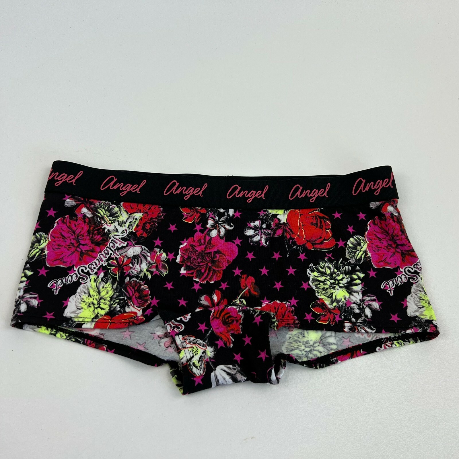 Victoria’s Secret Floral Sortie w/ Black Waistband Multicolor Size S NWT