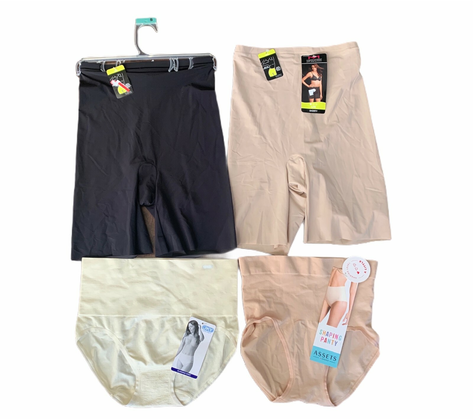 JKY by Jockey Womens Large Slimming Panties Briefs & Shorts – Size S (Load of 4)
