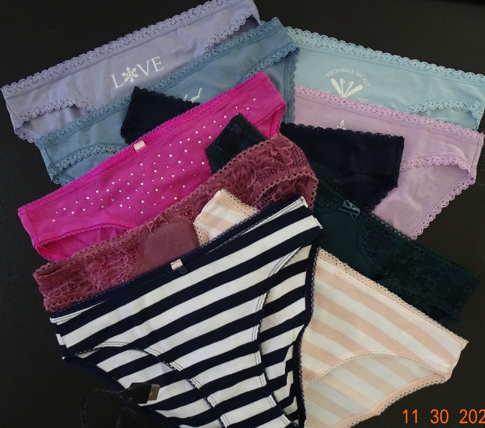 Size S NEW Victoria Secret Cotton Stretch Bikini Panties