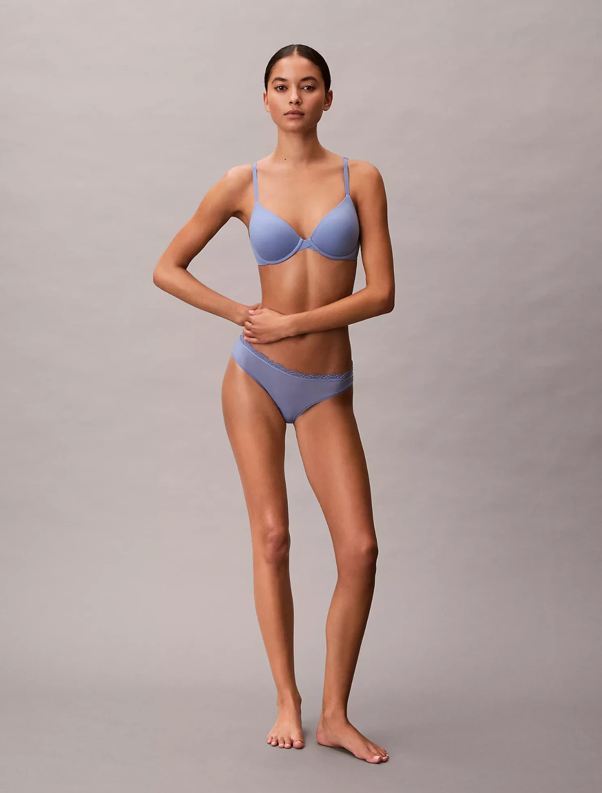 Bikini Calvin Klein WOMEN’s(Various) MICROFIBER STRETCH W/LACE QD5271-420