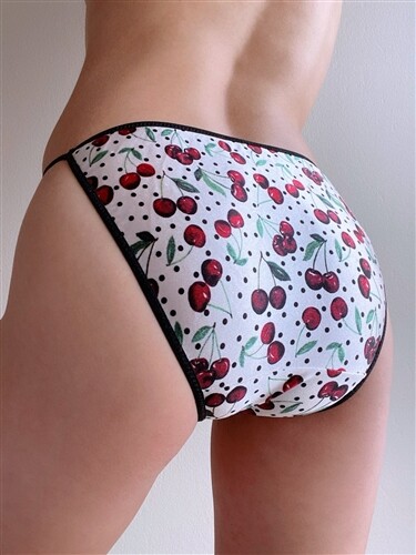 ONE Katie & Laura’s Fancy Satin STRING BIKINI Panty