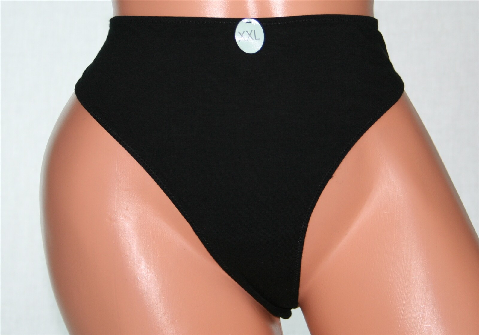 Sexy Black Thong that is soft Size XXL