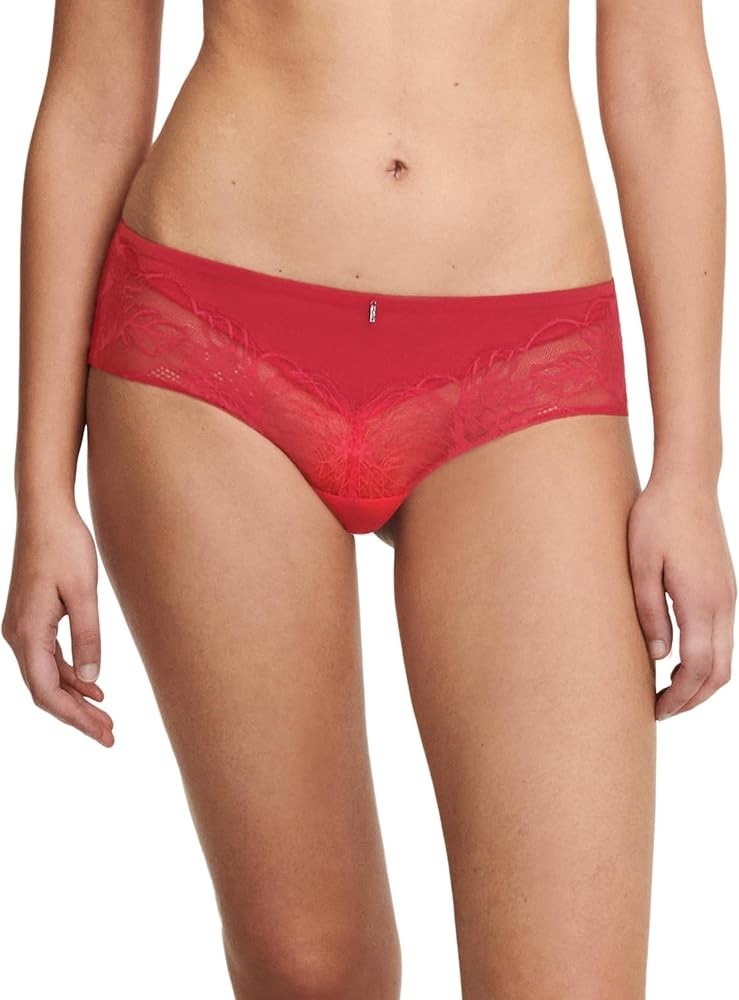 NWT Chantelle Womens Sz XL Midnight Flowers Hipster Underwear Panty Scarlet 12N4