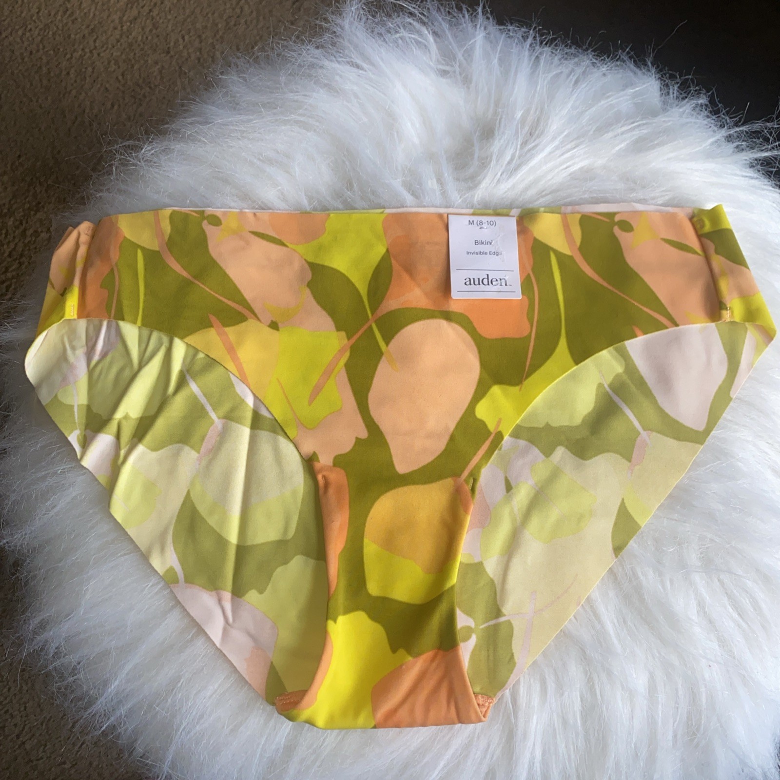 NWT Womens Auden 5Pair Boyshort Cheeky Bikini Thong Panties Underwear Size M