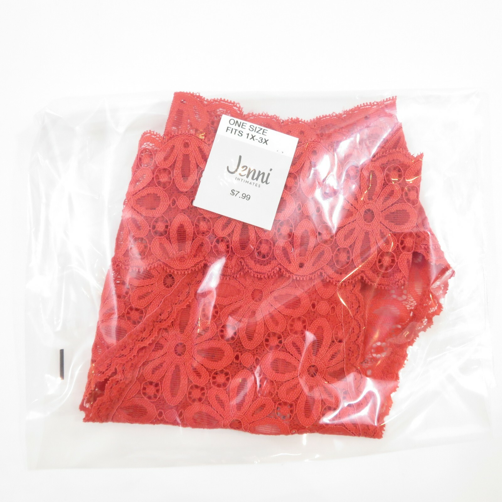 Jenni Womens Cayenne Underwear Thong Panty Plus OS 1X-3X Fits 1X 2X 3X