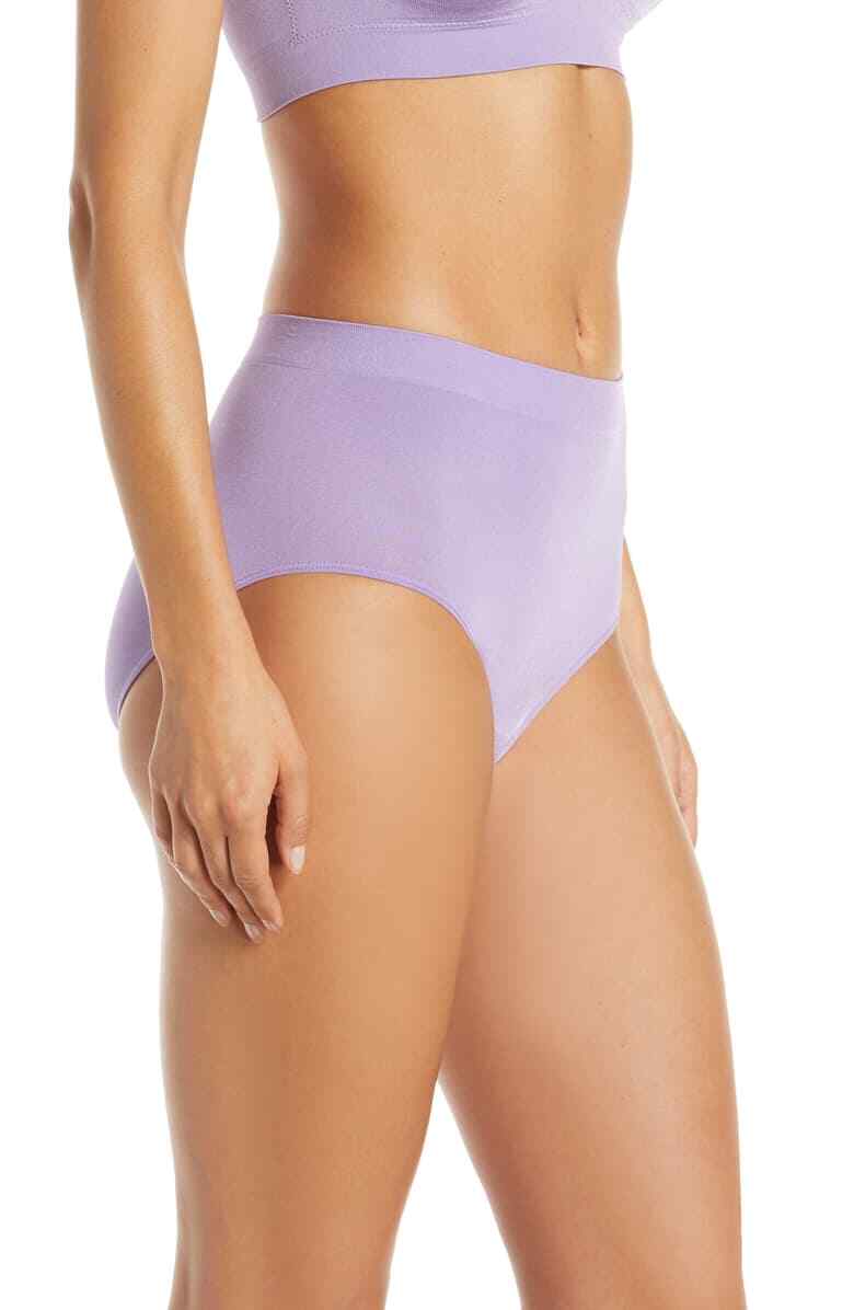 Wacoal B-Smooth Purple Brief Panty Women’s Size S L74246