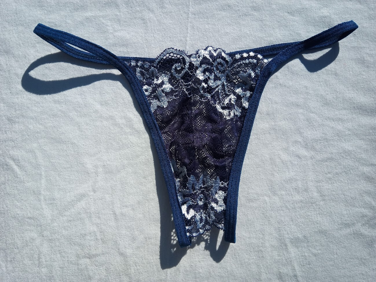 Sexy Crotchles Women Thong G-string Floral Lace Panties Lingerie Underwear USA