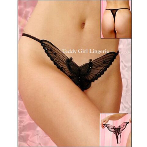 Butterfly Crotchless Panty Leg Avenue 2600