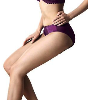 Rosa Faia PURPLE PASSION 1448 Scarlett Briefs, Size US6, NWOT