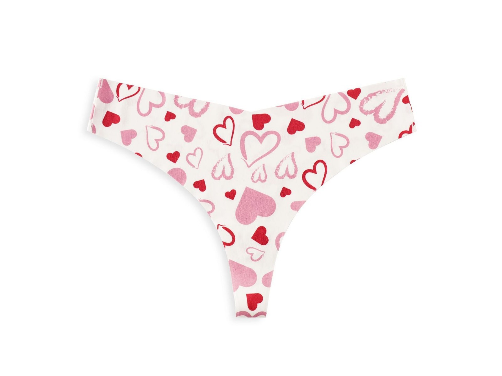 Fun Heart Print Womens Hipster Panties Love 3 Style Choices For Valentines Gift