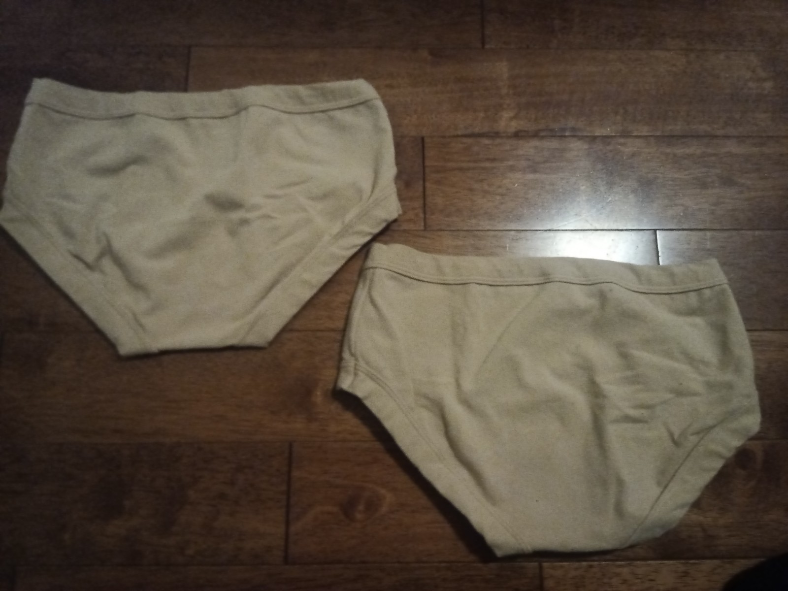 4 pair Thunderpants Hipster Large organic cotton 2 black and 2 beige – like new