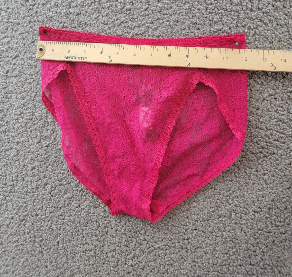 Natori Bliss Allure One Lace French Cut Panty Women’s One Size Primrose Pull On