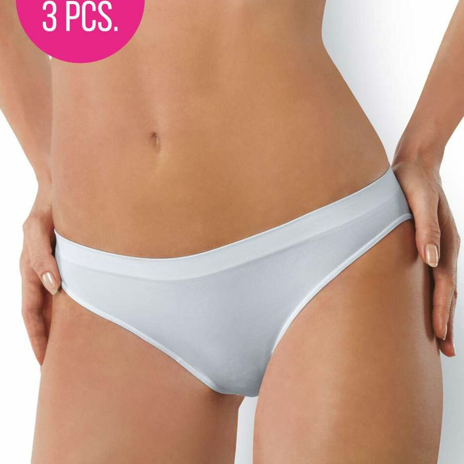 3 Women’s Intimidea Microfiber Seamless Invisible Low Rise Slips 310284