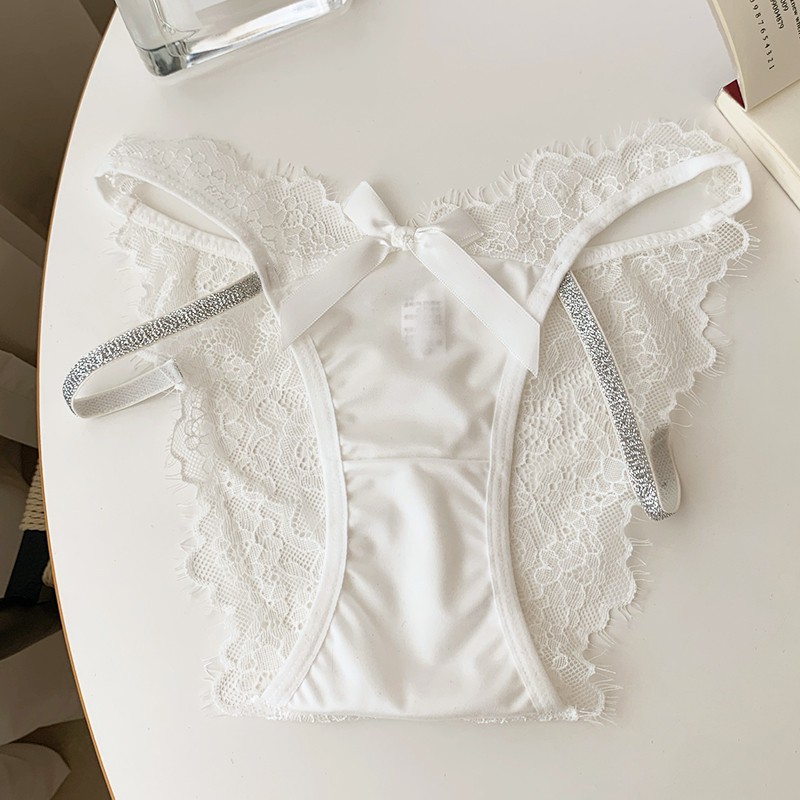 5 Pack Lot Sexy Womens See Through Lace Panties Underwear French Lingeries Brief