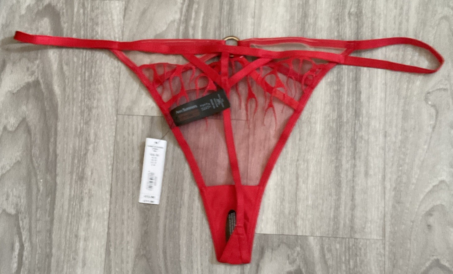 Ann Summers – FLAMES OF PASSION – String Size 18 – New With Tags