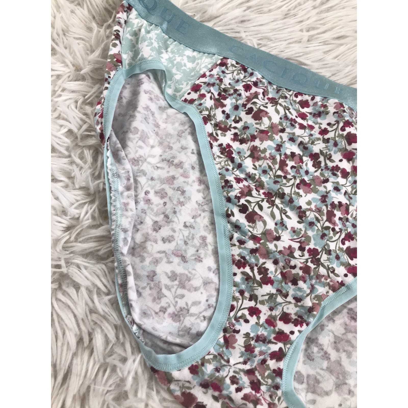 Lane Bryant Cacique PLUS SIZE Extra Soft Hipster Panty UNDERWEAR Floral sz 18/20