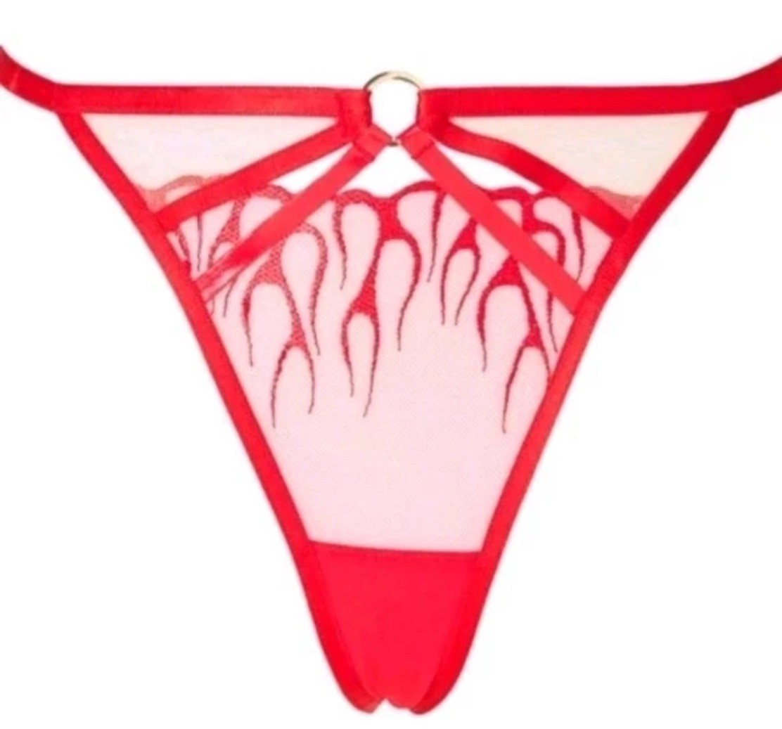 Ann Summers – FLAMES OF PASSION – String Size 18 – New With Tags