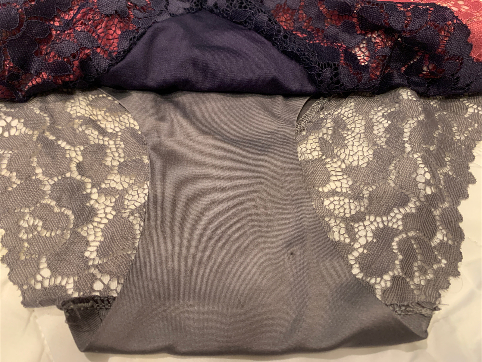 Nanette Lepore 5 Pack Seamless Knit Panties Set Plus Size 1X Floral Underwear