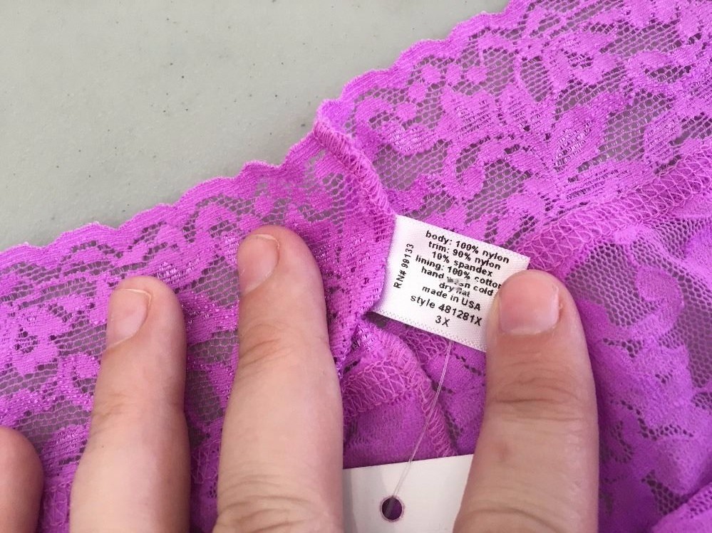 NEW! HANKY PANKY Plus 481281X Signature LACE Boyshort Panties, 3X – Berry Sweet