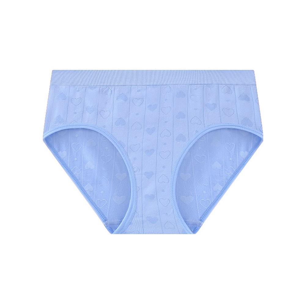 Women’s Breathable Polyester Underwear Mid Waist for Leisure Vacation and Home