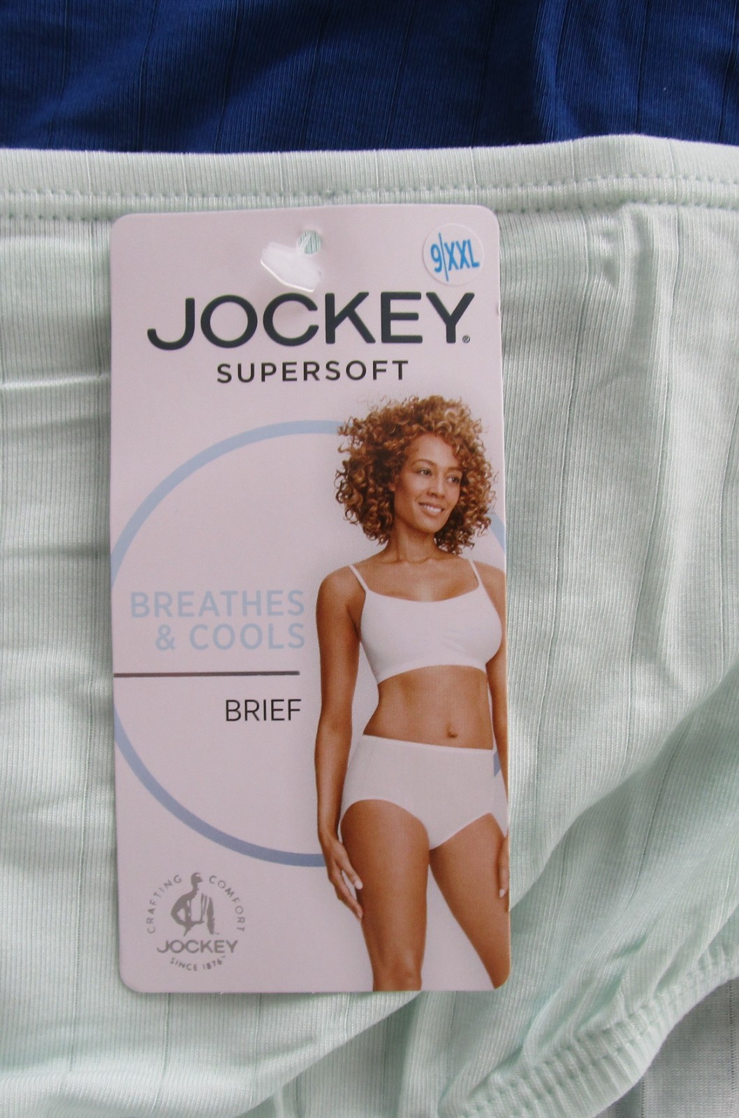 Jockey Modal Stretch Supersoft Brief Pantie 3 Pack Style 002373 Size 9 XXL NWT