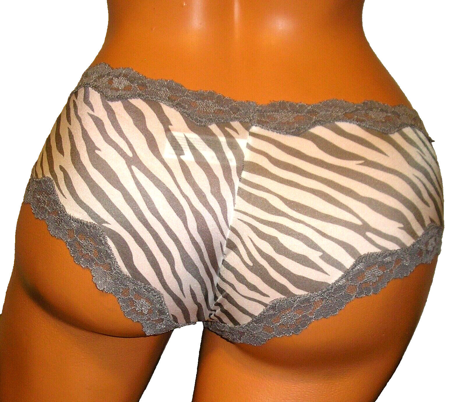 Panties Lingerie Maidenform Zebra Print Hipster Sz 6 Medium Adult Gift