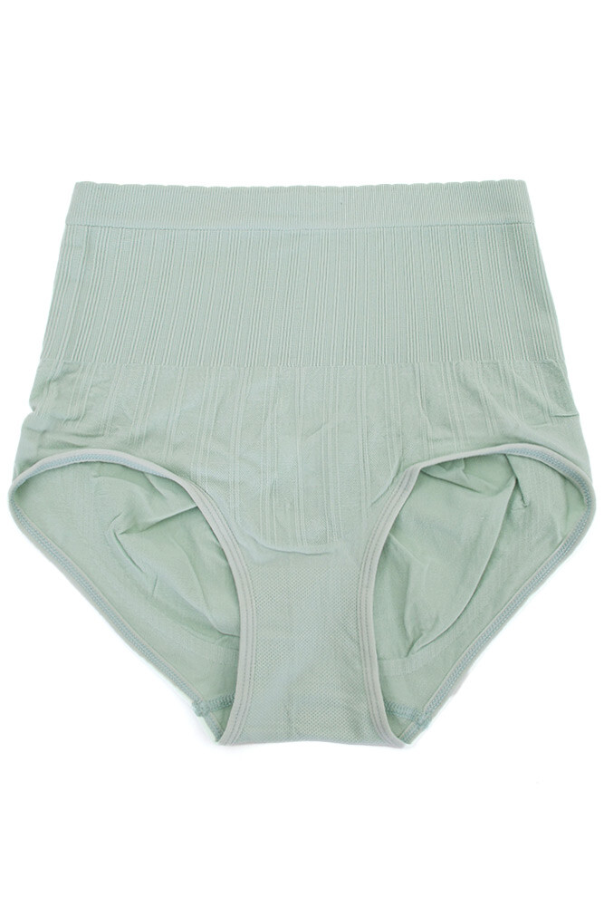 12 pack Women’s Basic Solid Stretch Star Pattern Girdle Panty Underwear
