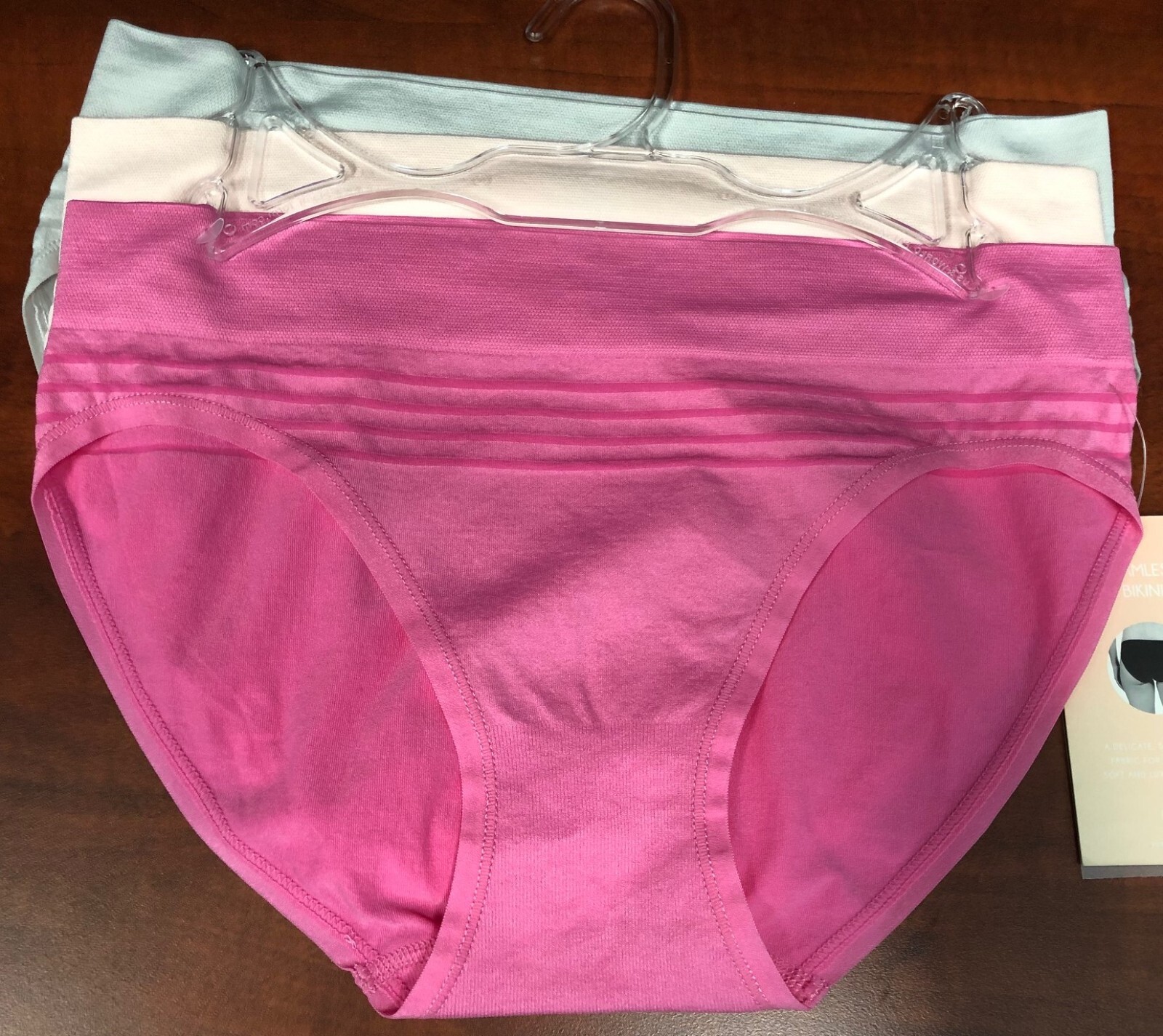 Yummie by Heather Thomson Seamless Stretch Comfortable Bikini Panties Set of 3