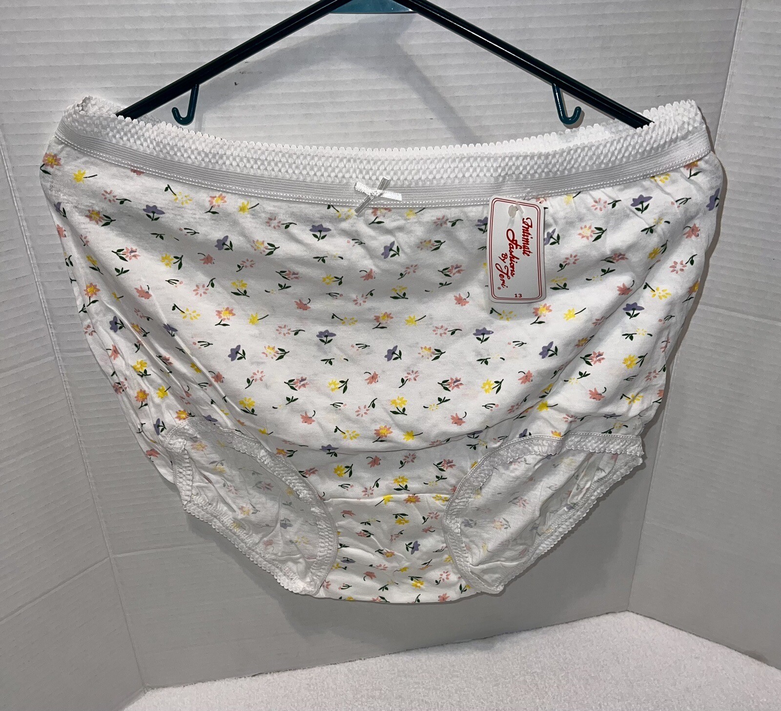 Women Full Coverage Panties Cotton Intimate Fashion By Teri Floral 6pair Size 13