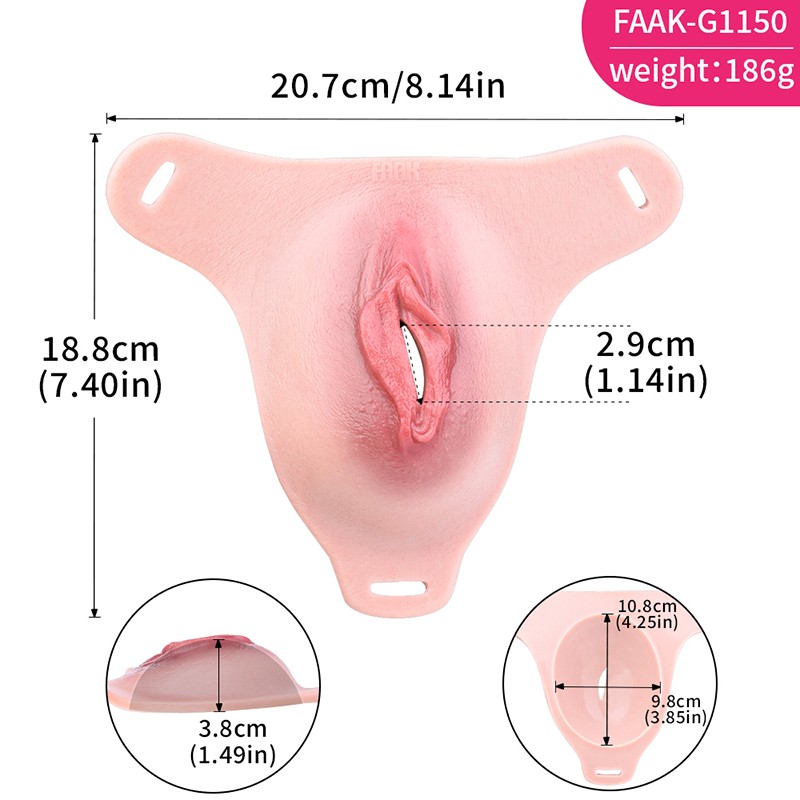 6Types Crossdresser Silicone Panties Men Hiding Gaff Panties Pants Belt US New