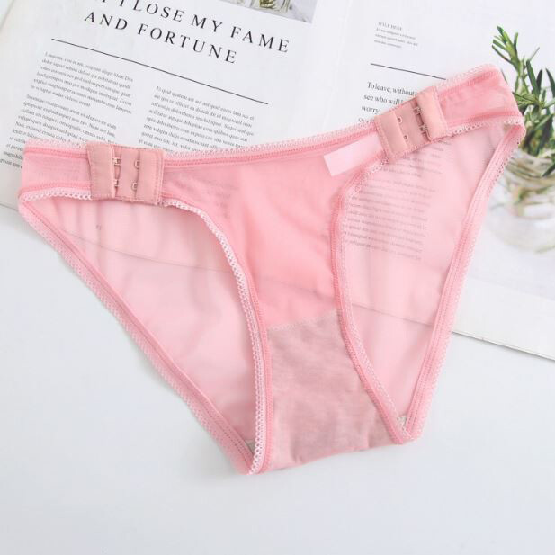 Womens Lady Sexy Briefs Sheer Panties Thongs G-string Lingerie Mesh Underwear