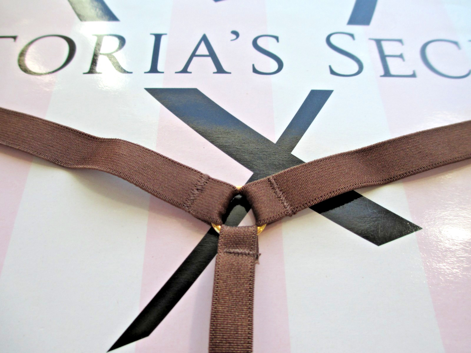 VICTORIA’S SECRET VERY SEXY V-String Thong Panty S M L XL Brown NWT FREE SHIP 4+
