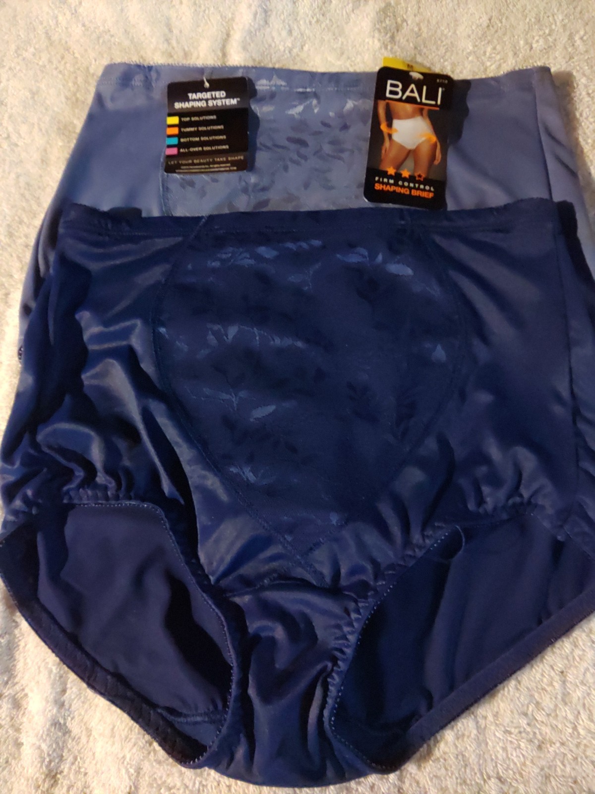 Bali Tummy Solutions 2 pack Women Underwear Shaping Brief Firm Control Size 6