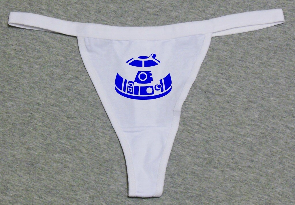 Sexy Star Wars May the Fourth 4th Cosplay Slut Logo Funny G-String Thong