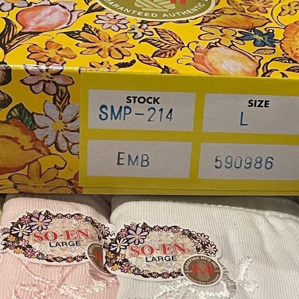 Soen SMP Semi Full Ladies Panty Pastel Color Embroidered Size L
